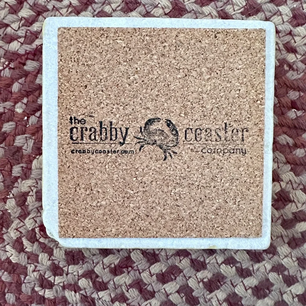 Crabby Coaster Company Tractor Ceramic‎ Coasters Set of 3 Farmhouse Decor